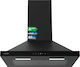 Cecotec Bolero Flux PT 604400 Chimney Hood 60cm Black