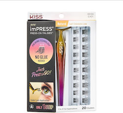 Gene False Autoadezive Kiss Impress Falsies Volum Natural Aplicare Rapidă Fără Adeziv Volum Natural Gene 20 Bucăți Gene False Autoadezive Kiss Impress Falsies Volum Natural Aplicare Rapidă Fără Adeziv Volum Natural Gene 20 Bucăți