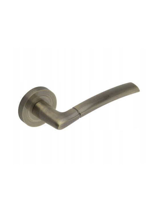 Gamet Λαβή Μεσόπορτας Antique Brass