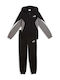 Kinder Sweatpants Set Mit Jacke Schwarz