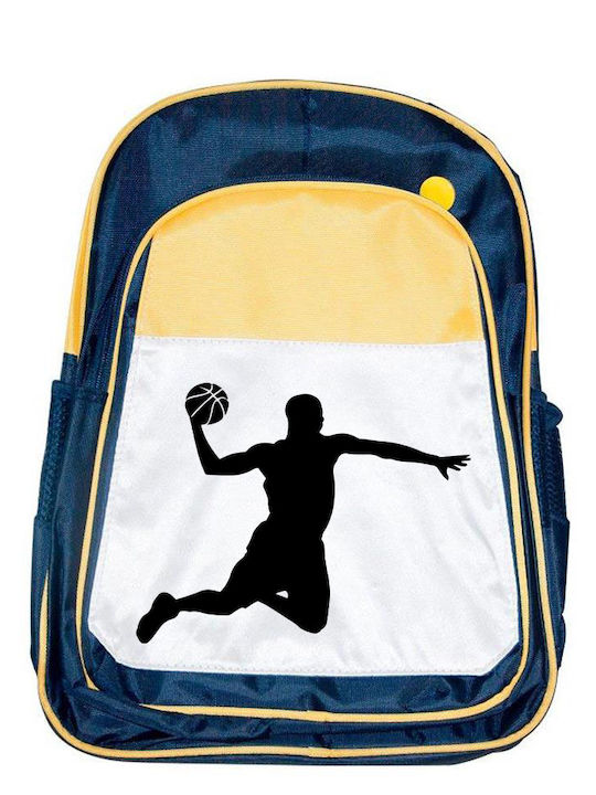 Kindergarten Schulranzen Basketball Dunkelblaue...