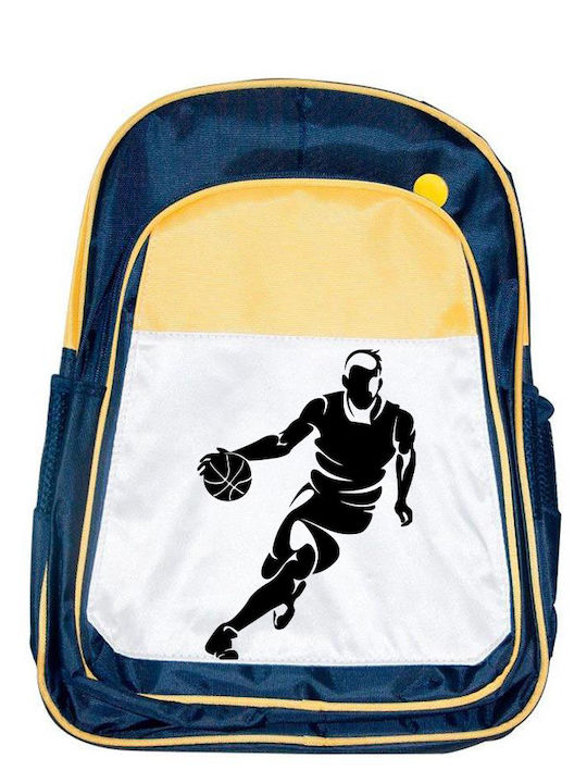 Kindergarten Schulranzen Basketball Dunkelblaue...
