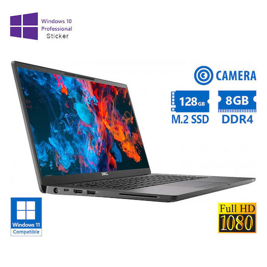 Dell Latitude 7400 Реновирани Клас B 14" (Core i5-8265U/8GB/128GB SSD/Без операционна система)