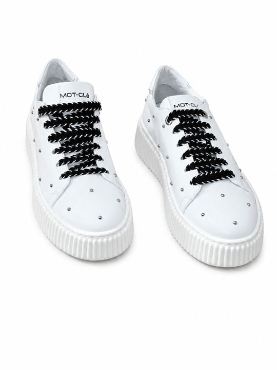 MOT-CLè Women's White Sneakers