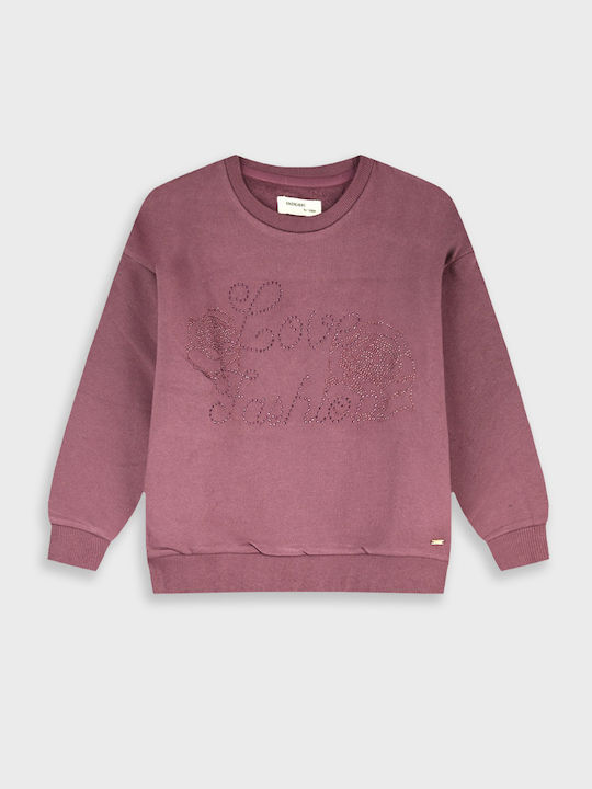 Kids Long-Sleeved Blouse Burgundy