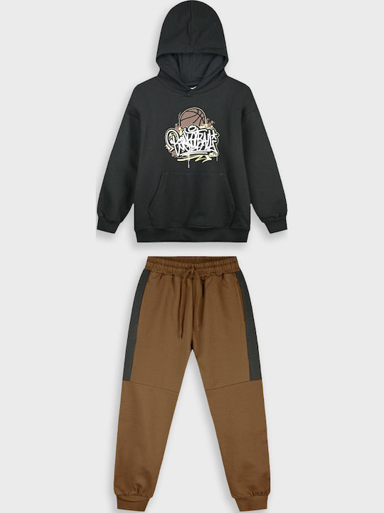 Kids Sweatpants Set Tabac