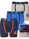 Energiers Set Kids Boxers 3 Pieces Blue