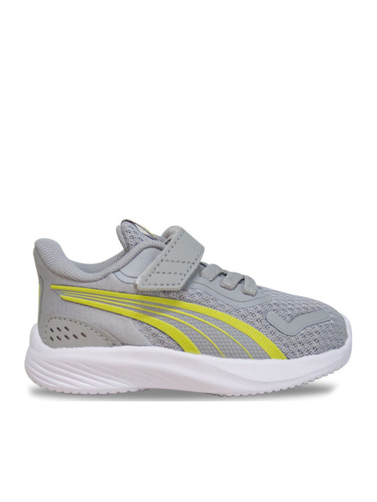 PUMA Flyer Αθλητικά Παιδικά Παπούτσια Running Γκρι