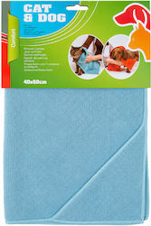 Mikrofasertuch Für Haustiere 40x60cm Blau Mikrofasertuch Für Haustiere 40x60cm Blau
