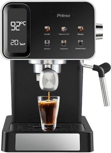 Primo PREM-40576 Еспресо кафемашина 1350W Налягане 20bar Черна 400576