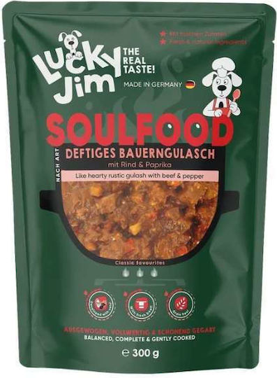Lucky Jim Течна Храна За Кучета с Говеждо Месо Зеленчуци и Картофи 300гр