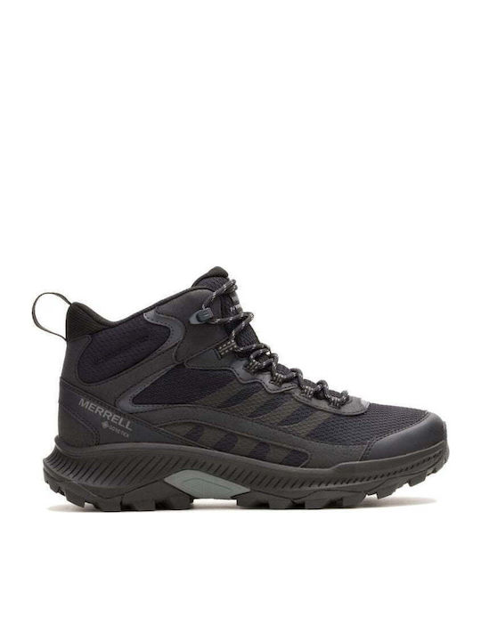 Merrell Strike 2 Мъжки Планински Боти Водоустойчиви с Мембрана Gore-Tex Черни