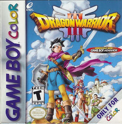 Dragon Warrior III Game Boy Color Game (Used)