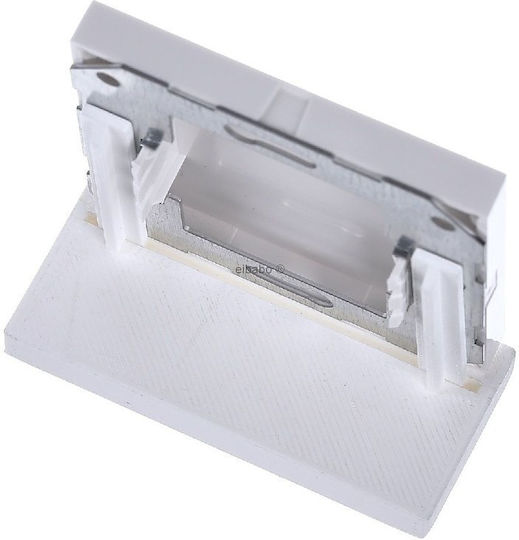 Switch Frame Gira 0268112 Blind Cover Support Ring Surface Switch Pure White