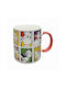 Puckator Asterix & Obelix - Portraits Ceramic Mug 295ml