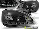Фарове Dayline Предни Черни Opel Corsa C Lpop44