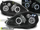 Car Bulbs Angel Eyes Front Black Fiat Grande Punto 05-08 Lpfi04