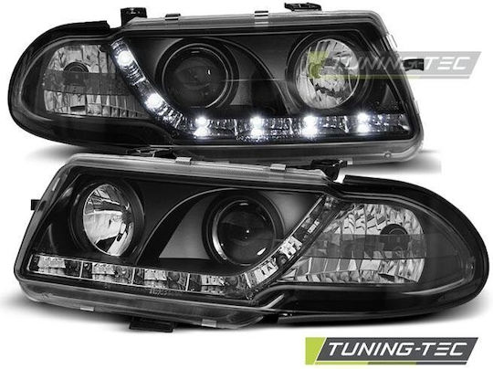 Car Bulbs Dayline Front Black Opel Astra F 95-98 Lpop62