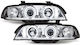 Car Bulbs Angel Eyes Front Chrome Ccfl Halo Rims Bmw E39 95-00 Swb07ccfl