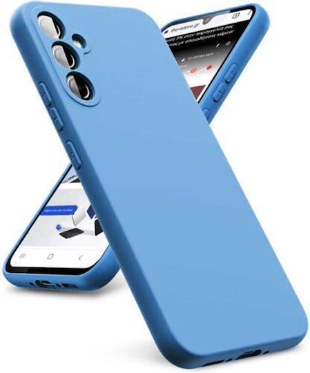 Husă Silicon Liquid Silicone Case Samsung Galaxy S26 FE Albastră Oem