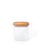 Espiel Borosilicate Allgemeine Verwendung Glasvase mit Deckel Transparent 900ml