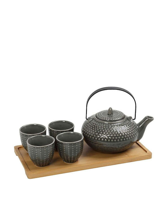 Espiel Ritual Set Ceai cu Cană Inox Verde 6 Buc