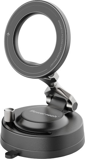 Powertech MagSafe Auto Handyhalterung mit Magnet Schwarze