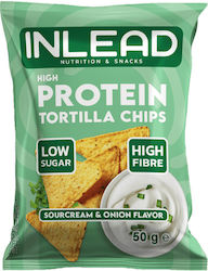 Inlead Nutrition High Protein Tortilla Chips 50gr Salt & Pepper