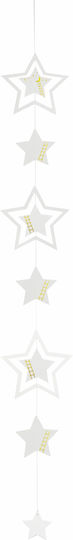 Raeder Christmas Garland Paper White 85cm