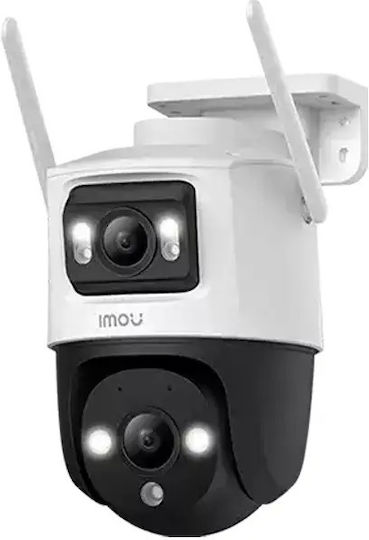 Imou Cruiser Dual IP Dual Камера за Видеонаблюдение Wi-Fi 10MP Водоустойчива с Двупосочна Комуникация и Обектив 3.6mm