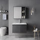 Pakketo Sinkea Mentis Bathroom Vanity Unit with...