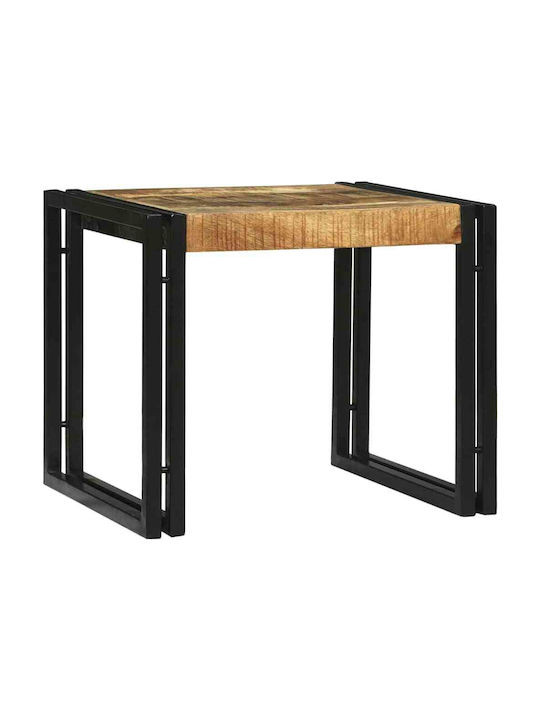 Square Wooden Brown Side Table 2 Pieces 48x40x4...