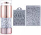 Nageldesign Briefmarken 2 Silber Strass Dekorative