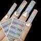 Nail Sticker Snake Blue