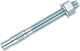 Metallic Removable Plugs Galvanized M12 12x80