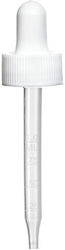 Pipetă Capac Zamo Picurător Pentru Copii Dop De Siguranță Gradare 0 25-1 00 Ml Diametru 24 Mm Albă