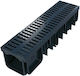 130/90 Channel Plastic Grate 0.5 Devorex Xdrain