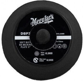 Meguiar's Soft Buff Orbital Car Polisher Backing Plate 76.2mm