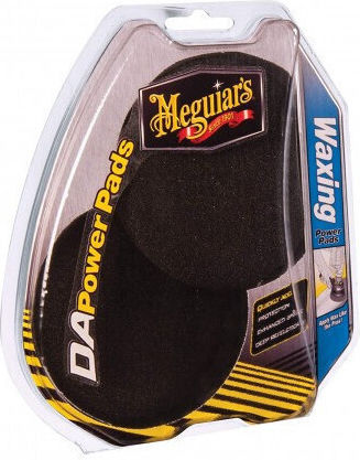 Set 2 Meguiar's Da Powerpad System Foam Waxing Pads 100mm