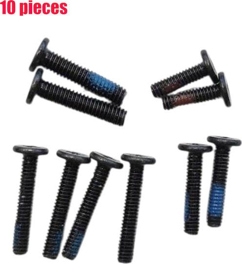 Screws Set Laptop Asus X555 X555la K555 K555ld Vivobook F555 F555ln F555qg W509ln W519lp Vm590lnb Kitvisx555 Bottom Case Screws 2.5mm X 11mm & 2mm X 12mm & 2mm X 10mm & 2mm X 7mm 10pcs Code 1-bolt024