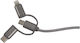 Out of the Blue USB към Lightning / Type-C / micro USB Кабел Розов 48045000004