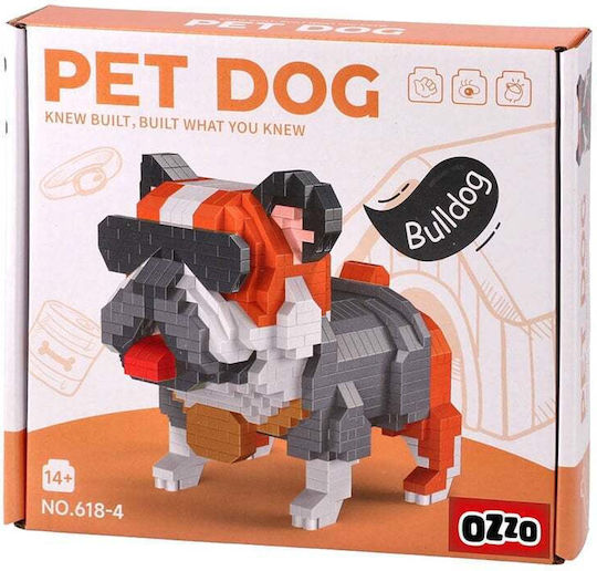 Ozzo Pet Bulldog Building Blocks for 1-4 Years 72 Pieces