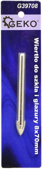 Geko Burghiu Fender Din Carbură Pentru Sticlă Gresie și Lemn 8mm 75x75mm