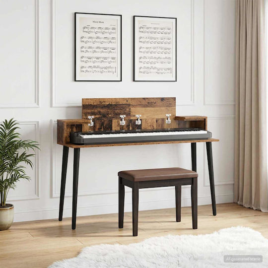 vidaXL Studio Möbel Gebrauchtes Holz Schreibtisch 152 X 36 X 19,5 cm