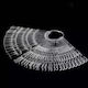 Triple Nail Display Keychain Clear 50 Pieces