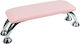 Elevated Pink Leather Manicure Pillow