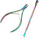Doppeltes Nagelknipser Pusher Rainbow