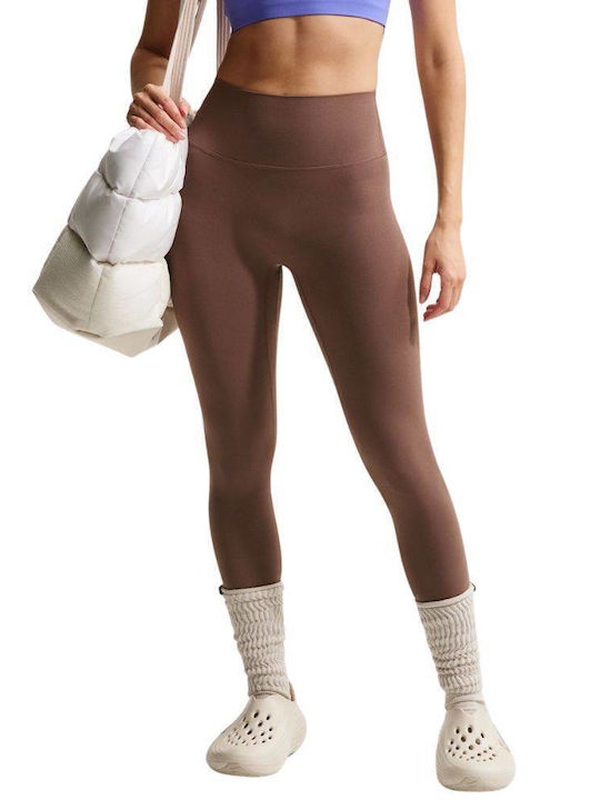 Zenvy Leggings Für Damen Hohe Taille Braune
