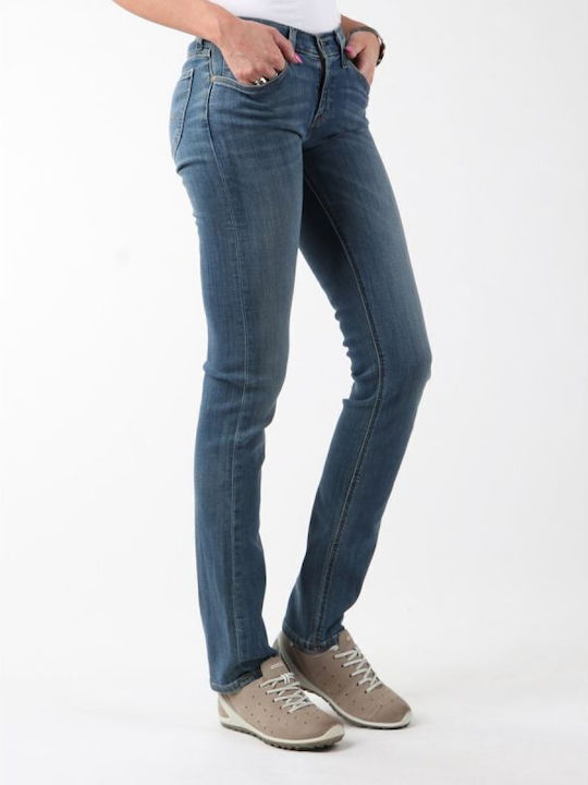 Pantalon Jean de damă cu croială Skinny