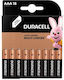 Duracell Baterii alcaline AAA 1.5V 18 buc